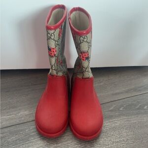 Gucci rain boots!! Size 28
